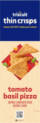 Triscuit Tomato Basil Pizza Thin Crisps Perspective: left