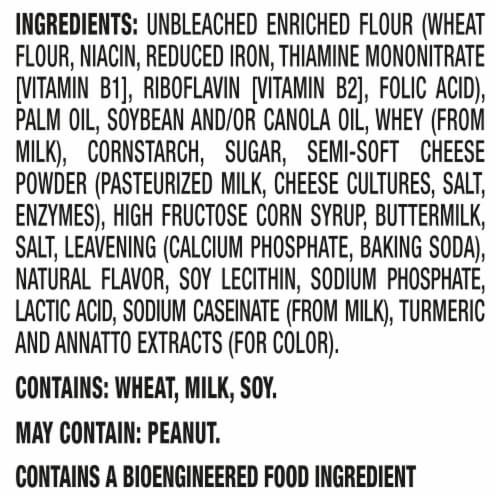 Ritz Cheese Sandwich Crackers Snack Packs Perspective: left