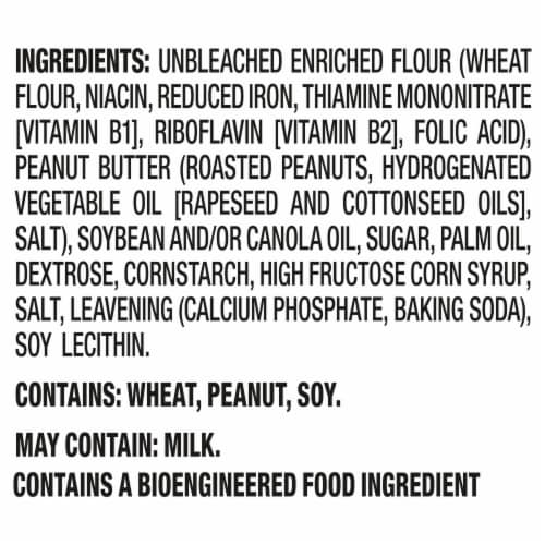 Ritz Peanut Butter Sandwich Crackers Snack Packs Perspective: left
