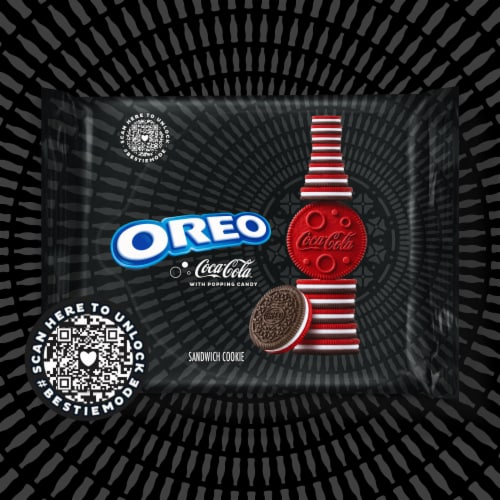 OREO Coca-Cola Sandwich Cookies Perspective: left