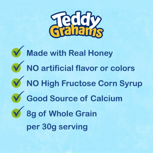 Teddy Grahams Honey Cookies Multipack Perspective: left
