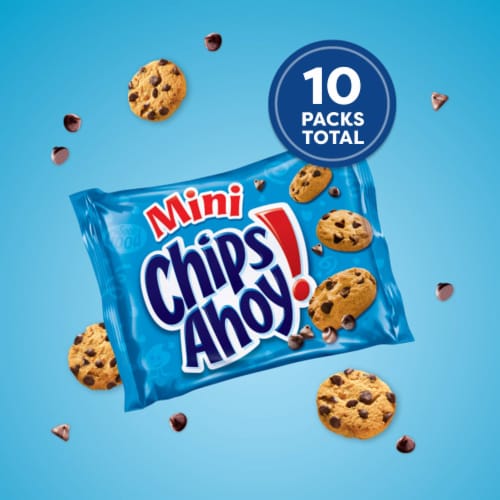 CHIPS AHOY! Mini Original Chocolate Chip Cookies Perspective: left
