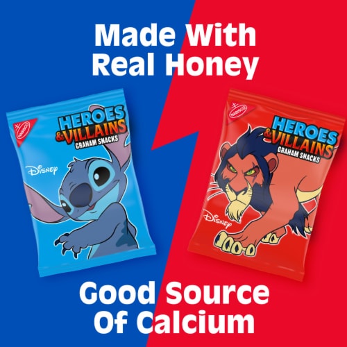 Disney Heroes and Villains Graham Cookies Variety Pack Perspective: left