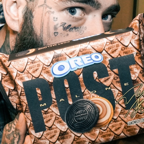 Post Malone OREO Cookies Perspective: left