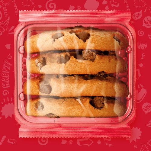 CHIPS AHOY! Fresh Stacks Chewy Chocolate Chip Cookies Perspective: left