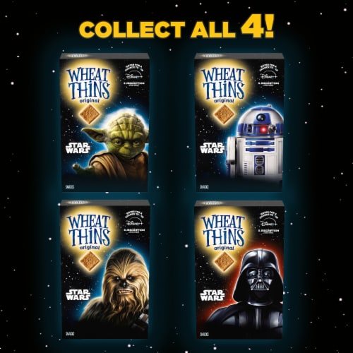 Wheat Thins Original Whole Grain Wheat Crackers STAR WARS Pack Perspective: left