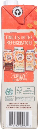 Planet Oat® Dairy Free Shelf Stable Original Oat Milk Quart Perspective: left