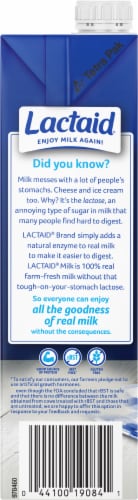Lactaid® 2% Reduced Fat Lactose Free Milk Perspective: left