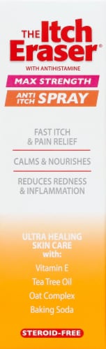 The Itch Eraser® Anti-Itch Spray Max Strength Perspective: left