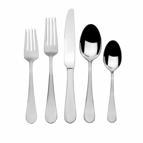 Towle Living Basic Flatware Set Perspective: left