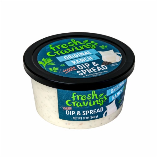 Fresh Cravings® Original Ranch Veggie Dip & Spread Perspective: left