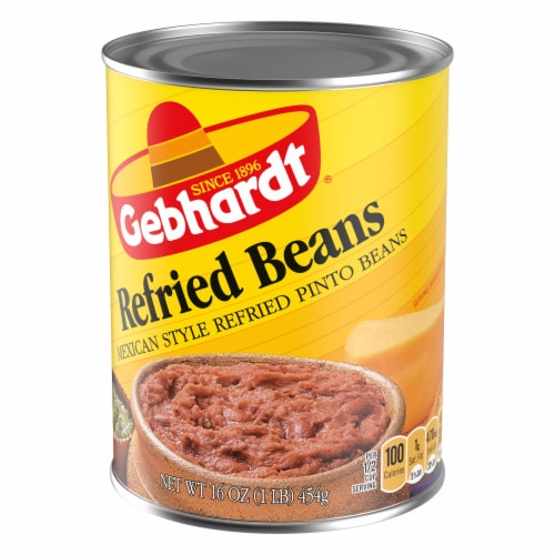 Gebhardt Mexican Style Refried Beans Perspective: left