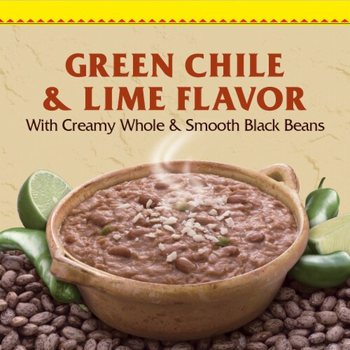 Rosarita No Fat Refried Beans With Green Chile And Lime Perspective: left