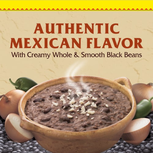 Rosarita Low Fat Refried Black Beans Perspective: left