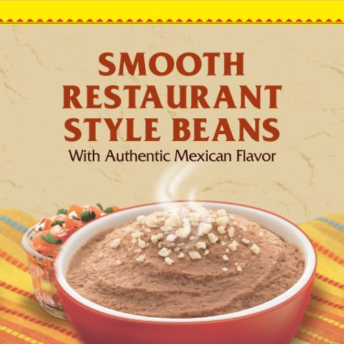 Rosarita Restaurant Style Refried Beans Perspective: left