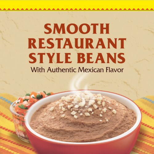 Rosarita Restaurant Style Refried Beans Perspective: left