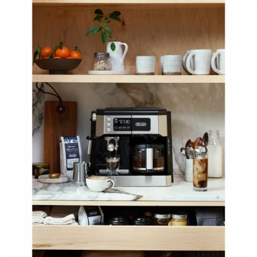 Mr. Coffee - Space-Saving Combo 10-Cup Coffee Maker and Pod Single Serve  Brew