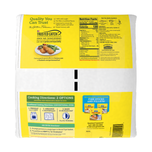 Gorton's® Crispy Battered Fish Portions Value Pack Perspective: left