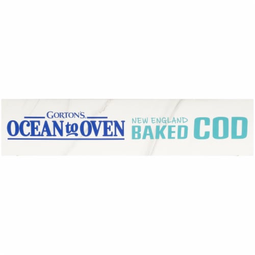 Gorton's Ocean To Oven New England Baked Cod Fish Fillets Perspective: left