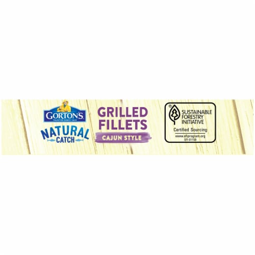 Gorton's Natural Catch Cajun Style Grilled Fish Fillets 2 Count Perspective: left