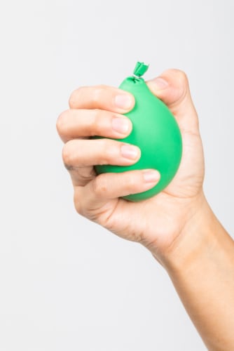 Bollinger® Hand Stress Ball Perspective: left