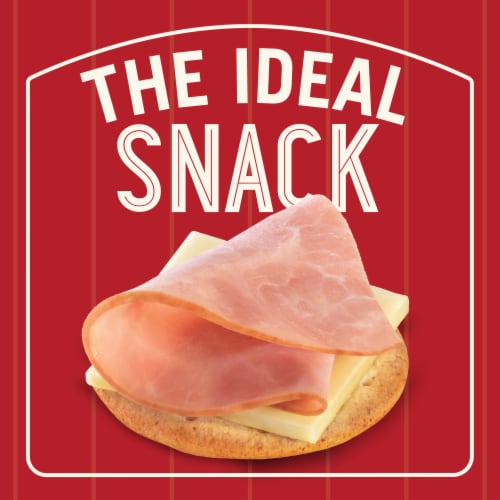 Hillshire Farm® Smoked Ham, Monterey Jack Cheese, Wheat Cracker Snack Kit Perspective: left