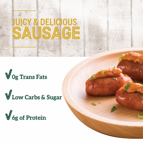 Hillshire Farm® Cheddar Lit'l Smokies® Smoked Sausage Perspective: left