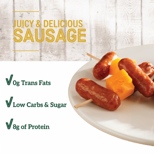 Hillshire Farm® Turkey Lit'l Smokies® Smoked Sausage Perspective: left
