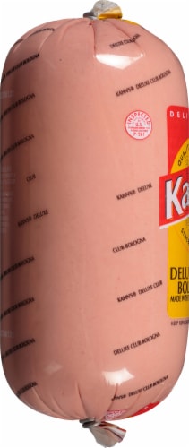 Kahn's Bologna Fresh Sliced Deli Meat Perspective: left