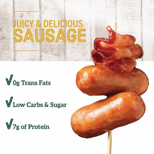 Hillshire Farm® Beef Lit'l Smokies® Smoked Sausage Perspective: left
