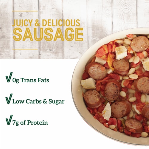 Hillshire Farm® Hot Smoked Sausage Perspective: left