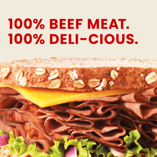 Hillshire Farm® Ultra Thin Sliced Roast Beef Lunch Meat Perspective: left