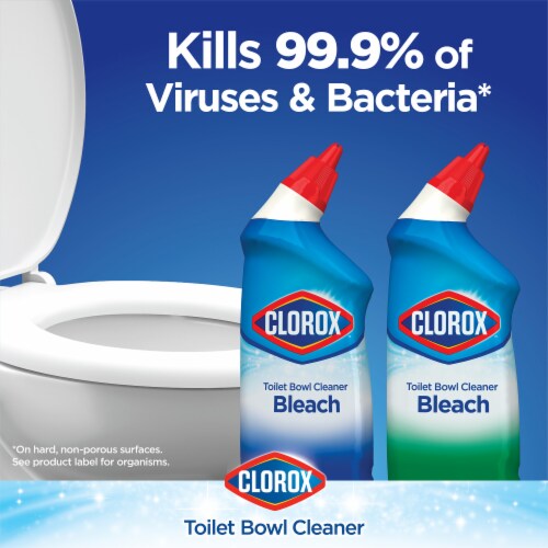 Clorox Toilet Bowl Rain Clean Cleaner Perspective: left