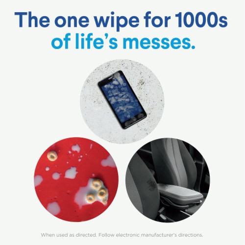 Clorox Fresh Scent Disinfecting Wipes Perspective: left