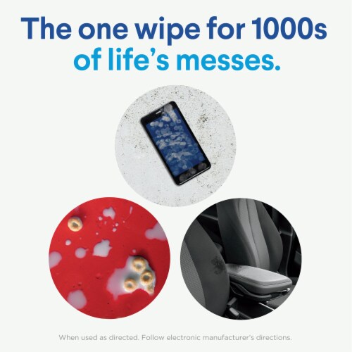 Clorox Fresh Scent Disinfecting Wipes Perspective: left