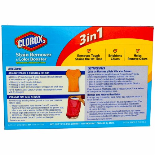 Clorox 2 Stain Fighter & Color Booster Perspective: left