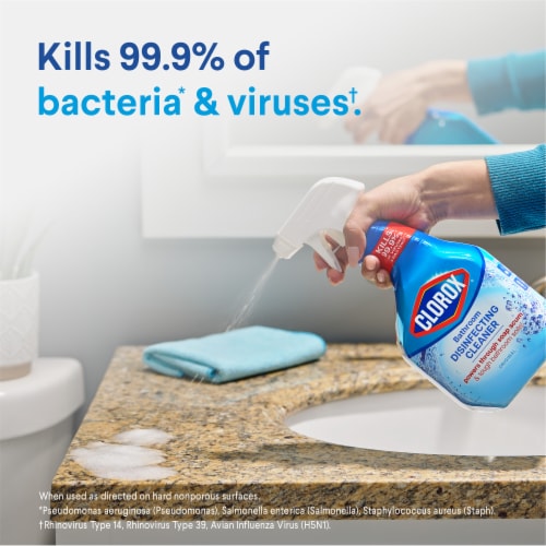 Clorox Original Bathroom Disinfecting Cleaner Perspective: left