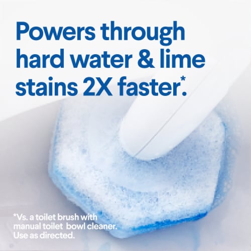Clorox ToiletWand Disinfecting Scrubbing Pads Toilet Cleaning Refills Perspective: left