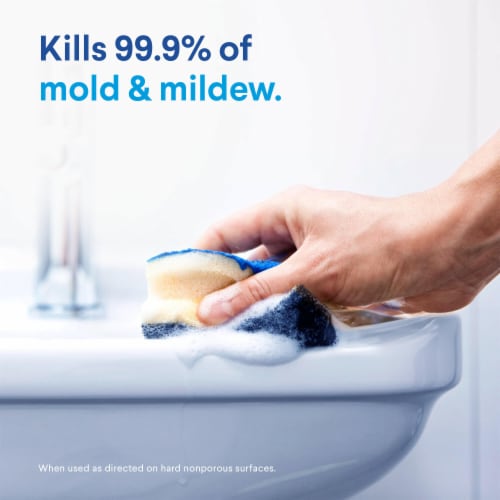 Clorox Bathroom Foamer with Bleach Ocean Mist Perspective: left