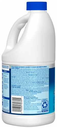 Clorox Liquid Bleach Concentrate Perspective: left