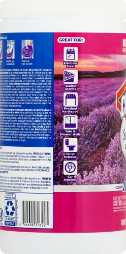 Clorox Scentiva Disinfecting Wipes - Tuscan Lavender & Jasmine Perspective: left