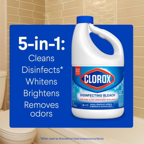 Clorox Disinfecting Bleach Perspective: left