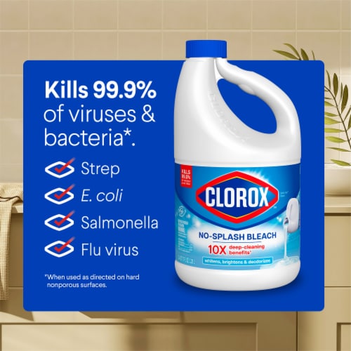 Clorox Splash-Less Regular Bleach Perspective: left