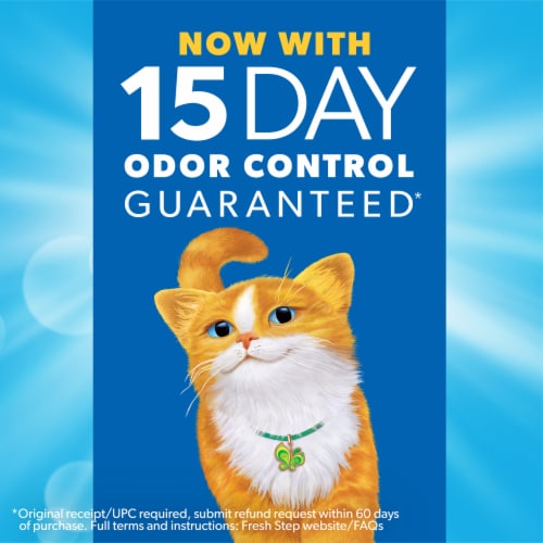 Fresh Step Clumping Litter With Febreze Freshness With Gain Original Scent Perspective: left