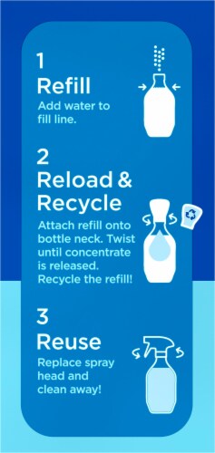 Clorox® Bathroom Foamer Refills Perspective: left