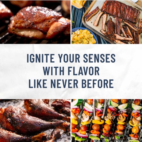 Kingsford Signature Flavors Memphis BBQ and Hickory Wood Blend Hardwood Pellets Perspective: left