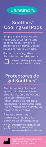 Lansinoh 4 Ct Soothies Cooling Gel Pads OR 6 Ct Contact Nipple