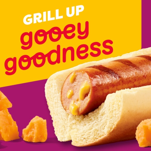 Oscar Mayer Uncured Cheese Hot Dogs Perspective: left
