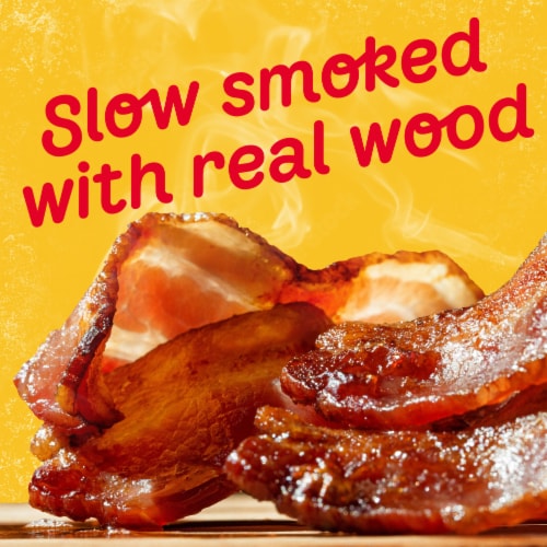 Oscar Mayer Natural Smoked Uncured Bacon, Pack, 13-15 slices Perspective: left