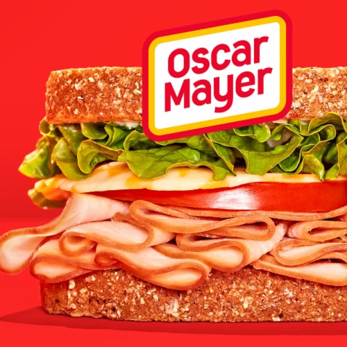 Oscar Mayer Deli Fresh Smoked Turkey Breast Thin Sliced Lunchmeat 16 oz Perspective: left